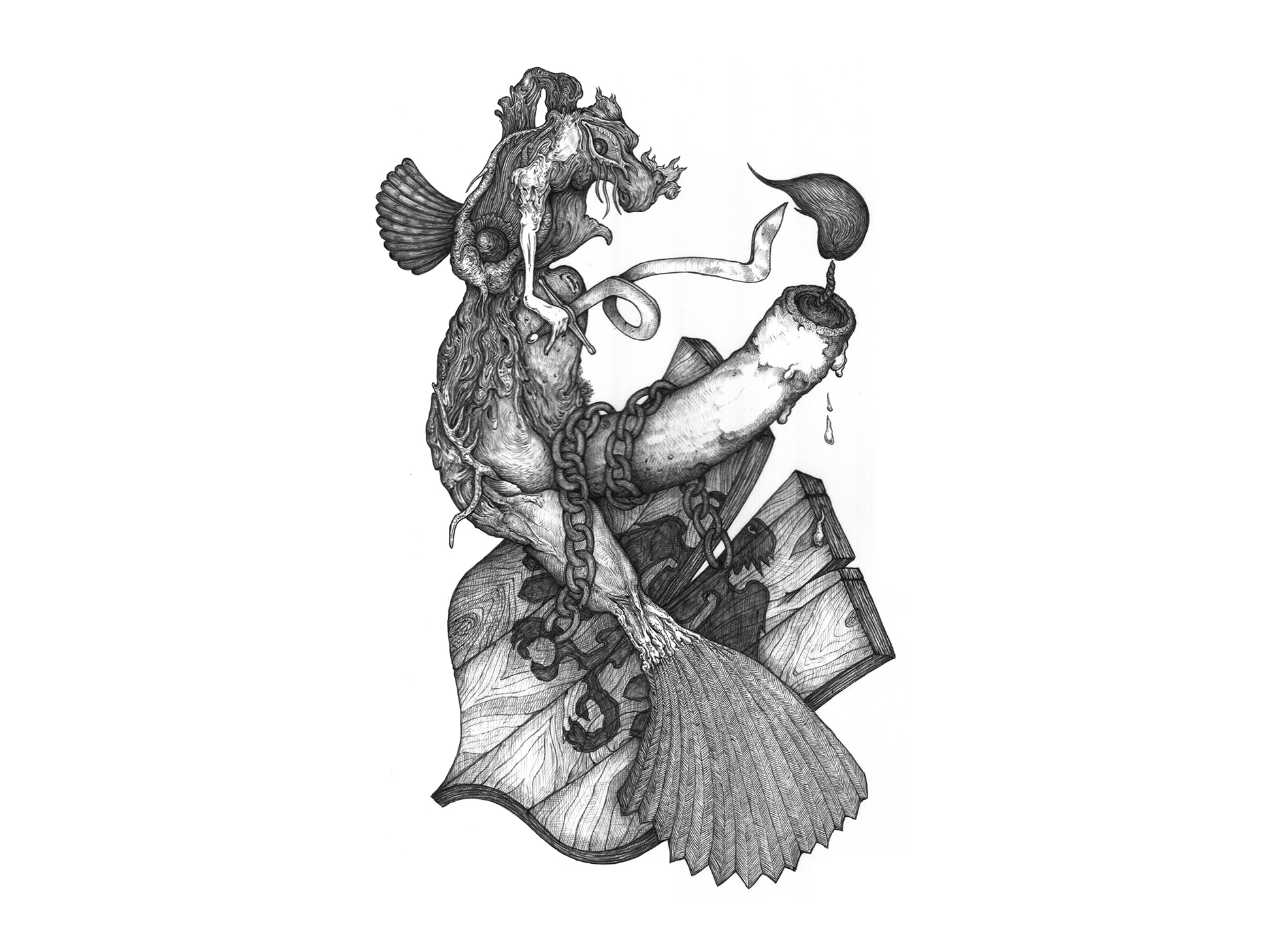 Павел Ноженко • Психографические портреты • Разгневанный Прометей