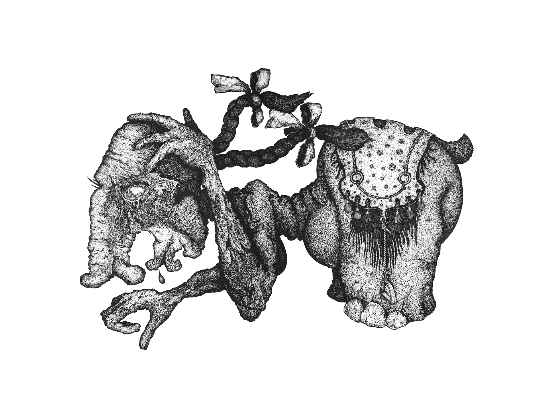 Павел Ноженко • Психографические портреты • Борьба девушки рубенсовских форм с тяжким похмельем